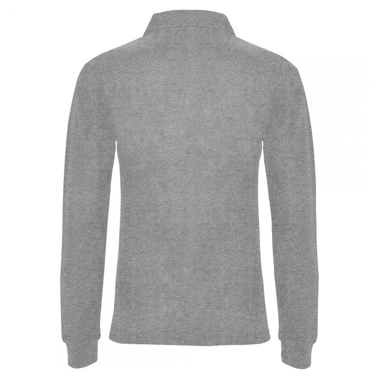 Tricou polo pentru femei ESTRELLA WOMAN L/S GRI MELANJ L