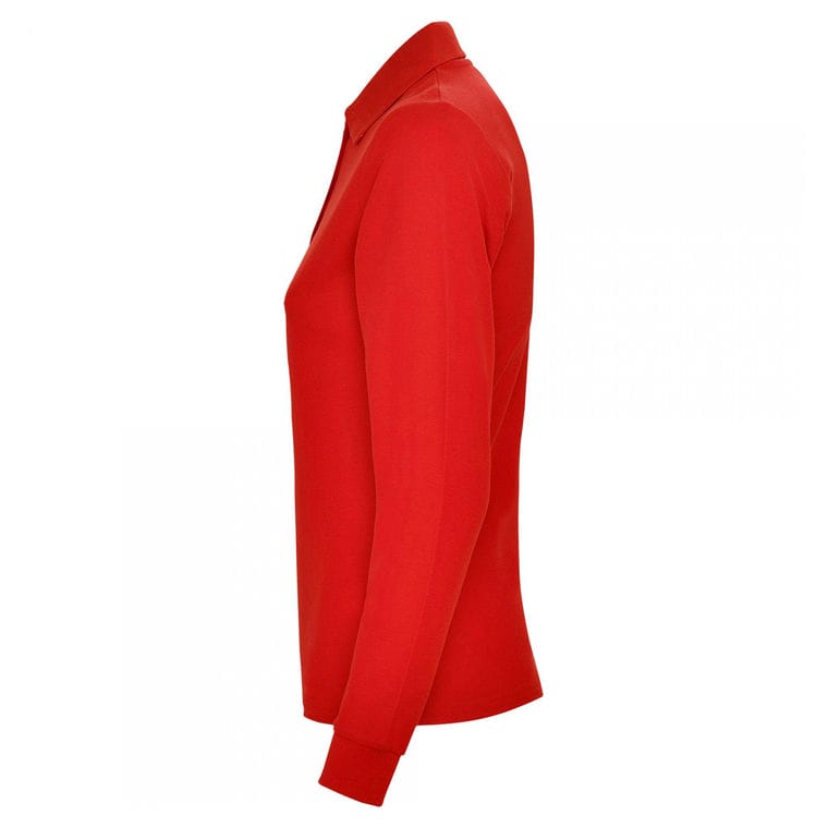 Tricou polo pentru femei ESTRELLA WOMAN L/S ROȘU XL