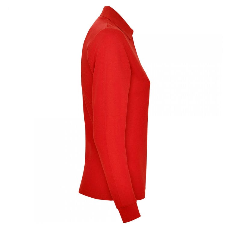 Tricou polo pentru femei ESTRELLA WOMAN L/S ROȘU XL