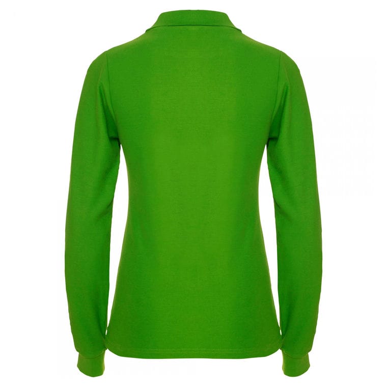 Tricou polo pentru femei ESTRELLA WOMAN L/S VERDE IARBĂ L