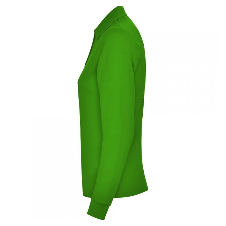 Tricou polo pentru femei ESTRELLA WOMAN L/S VERDE IARBĂ L