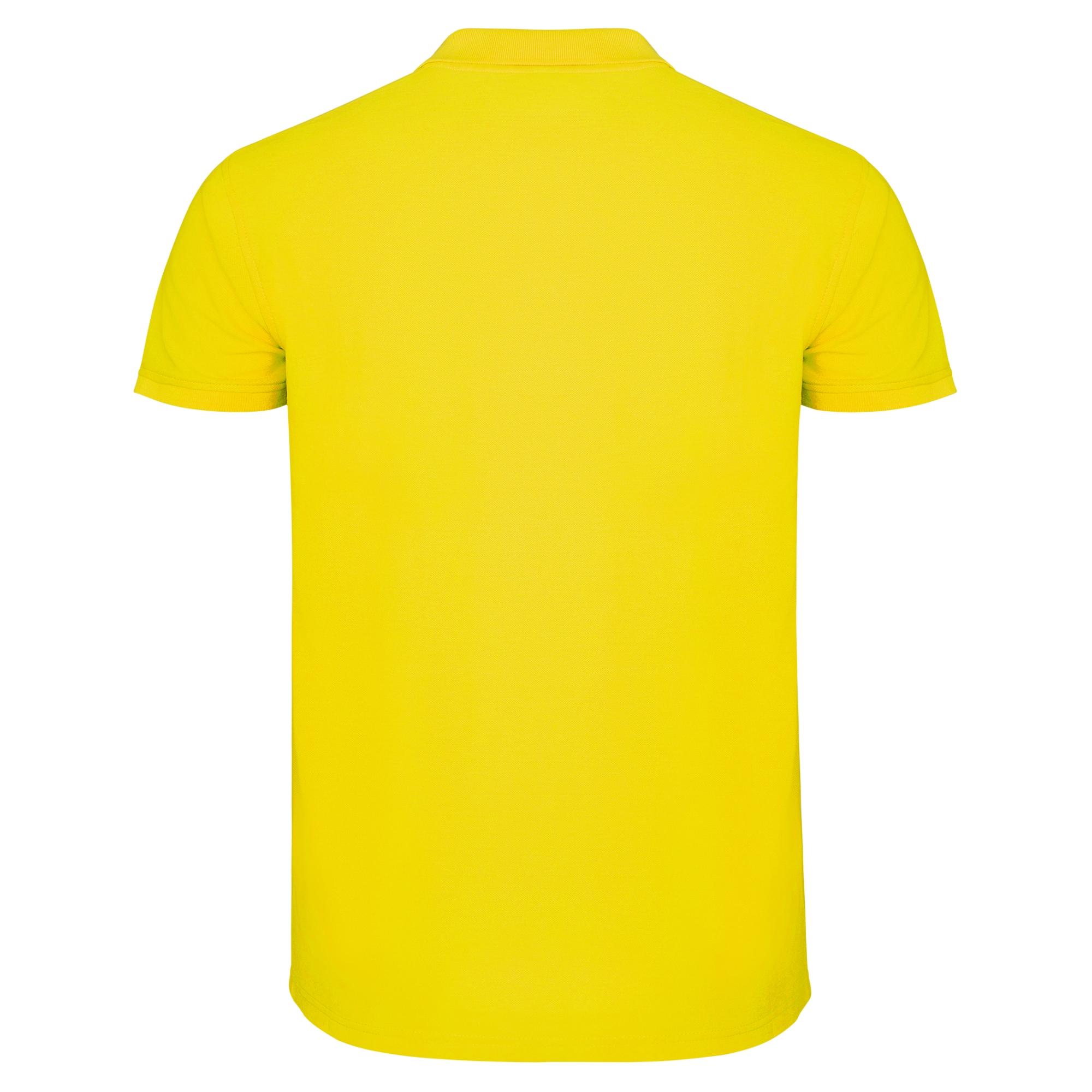 Tricou polo pentru bărbați STAR GALBEN 3XL