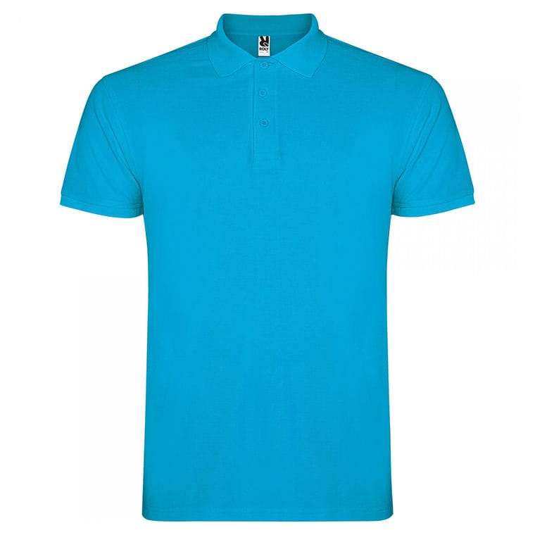 Tricou polo pentru bărbați STAR TURCOAZ 3XL