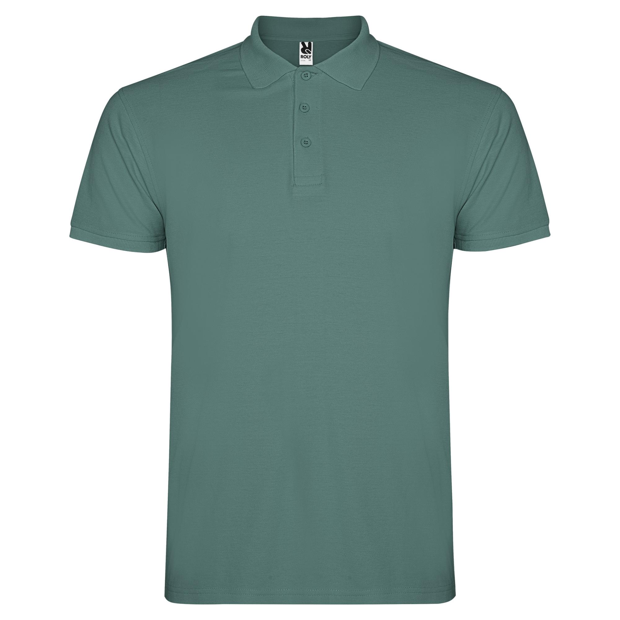 TRICOU POLO Bărbat STAR Albastru Calm