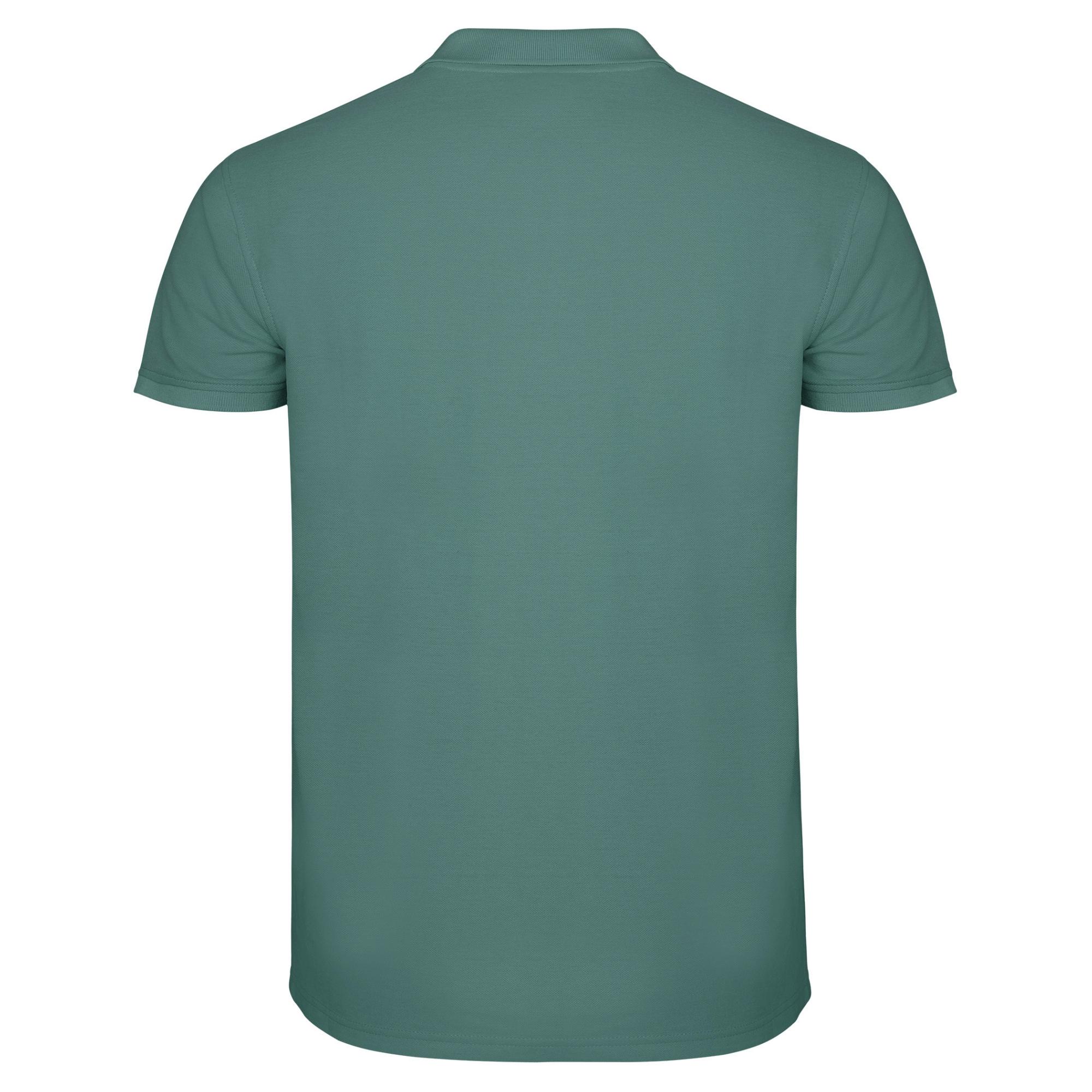 Tricou polo pentru bărbați STAR Albastru Calm XXL