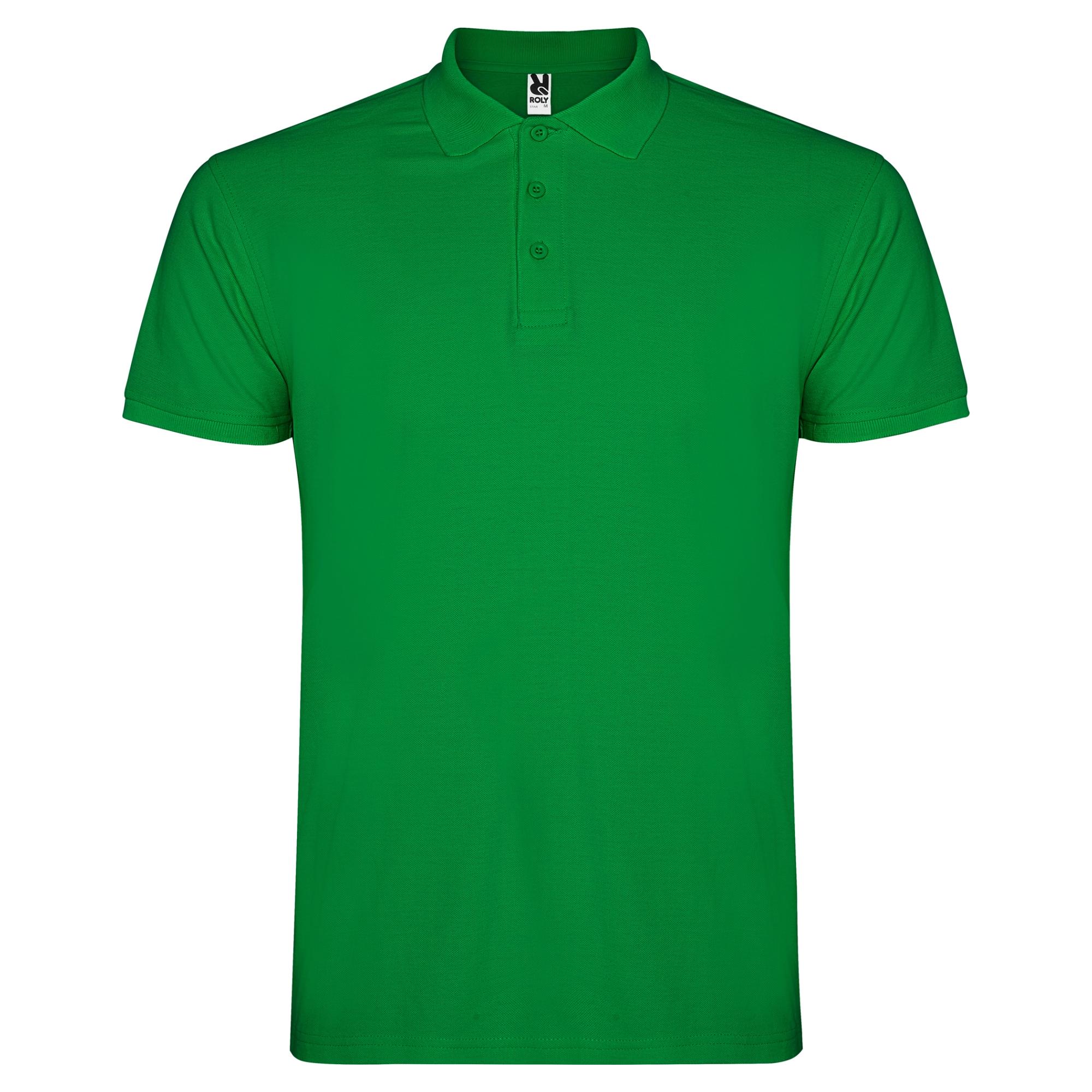Tricou polo pentru bărbați STAR VERDE TROPICAL XS