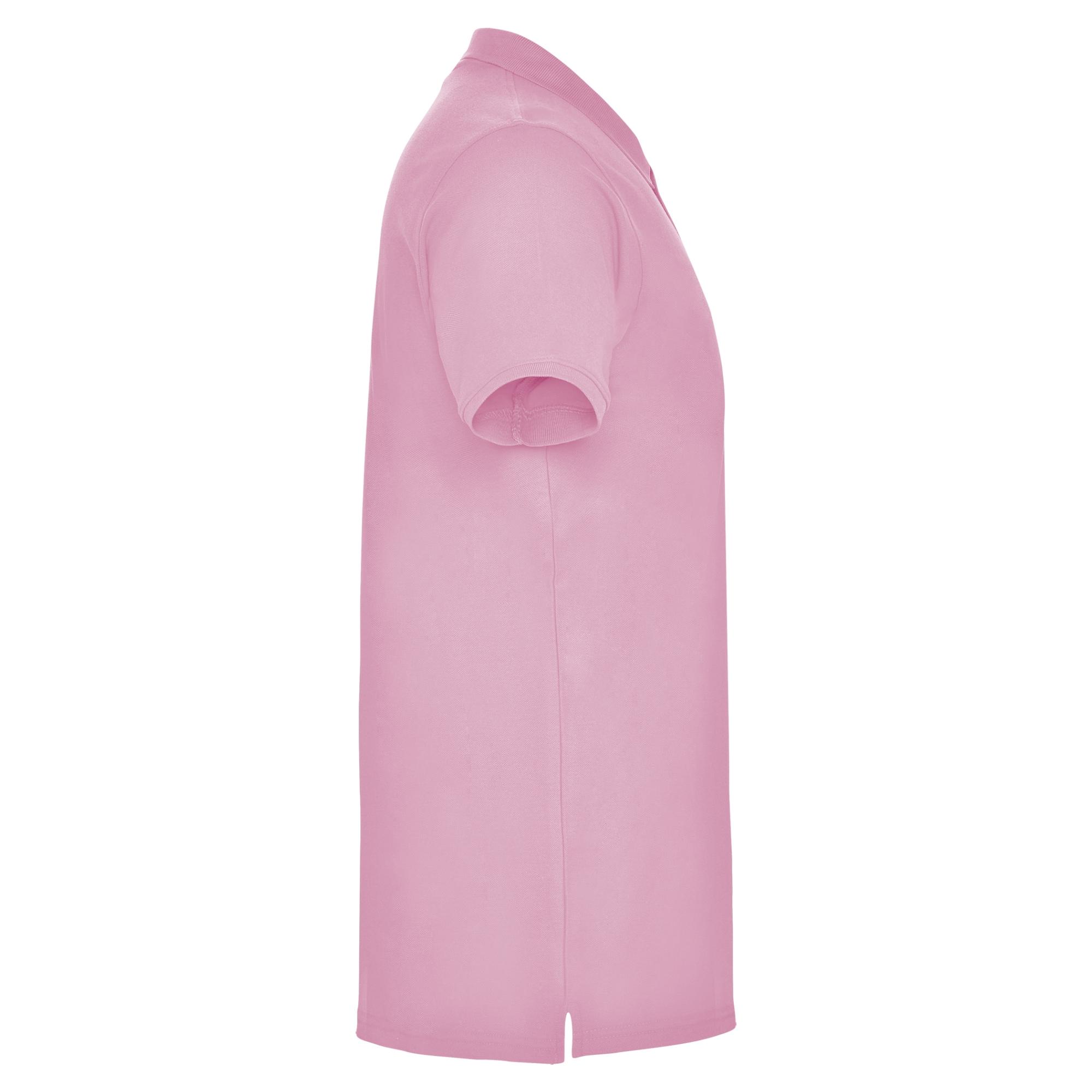 Tricou polo pentru bărbați STAR ROZ DESCHIS 3XL