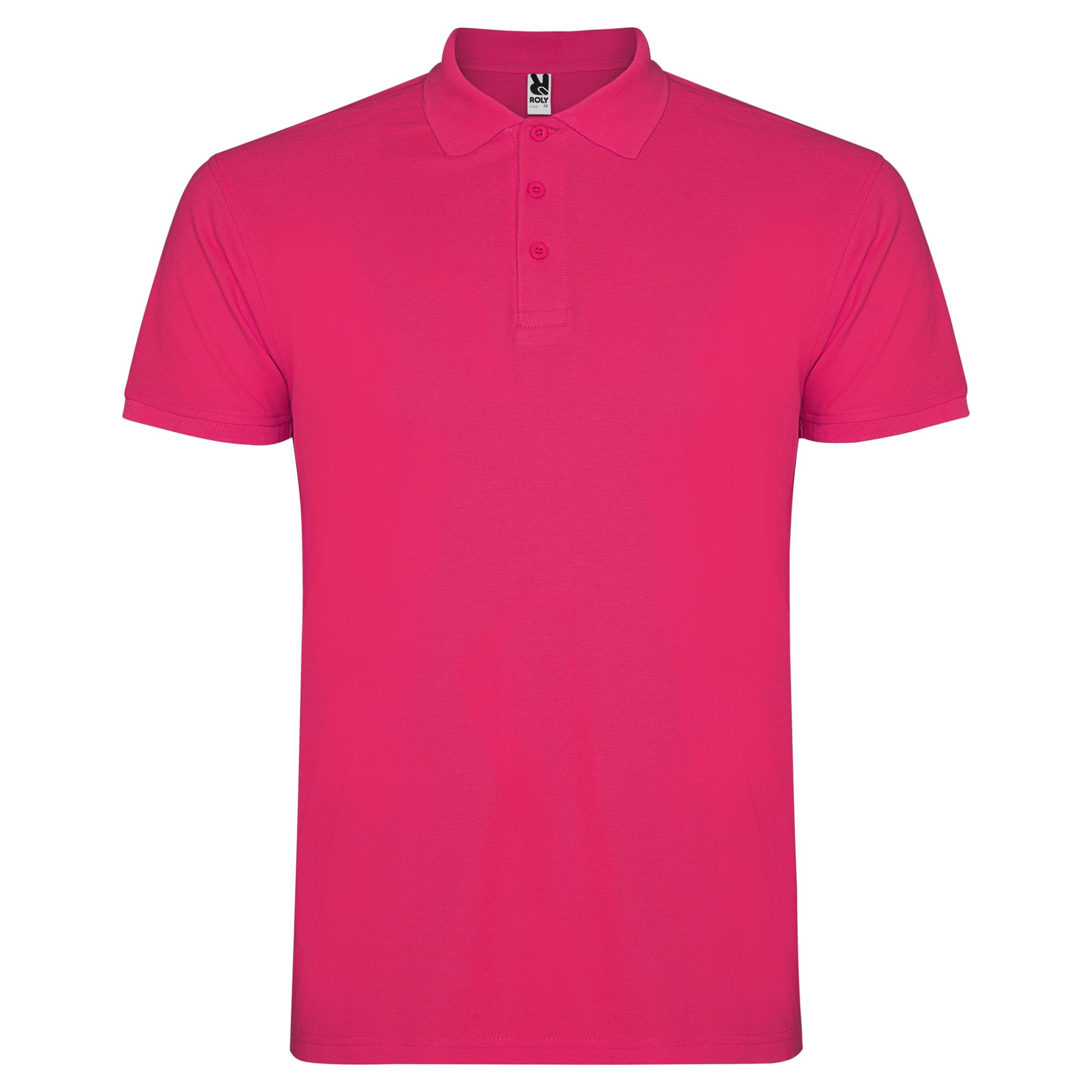 Tricou polo pentru bărbați STAR ROZ APRINS