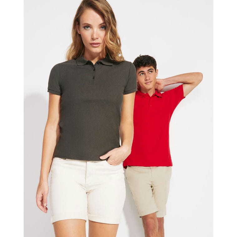 TRICOU POLO Damă PEGASO WOMAN PREMIUM PLUMB ÎNCHIS S