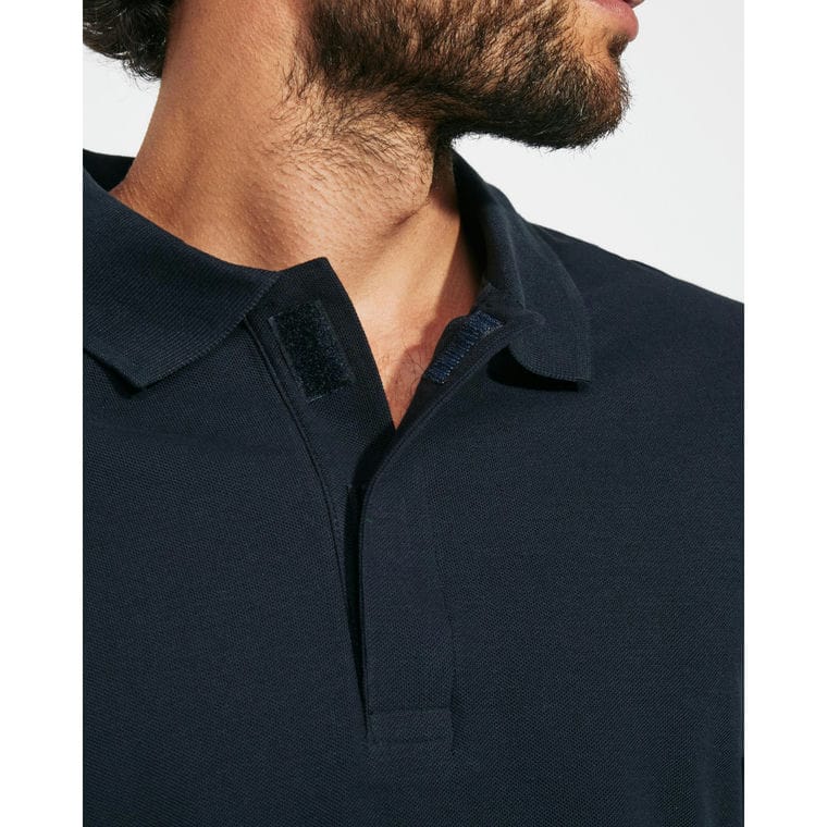 TRICOU POLO Unisex ROVER L/S ALB 3XL