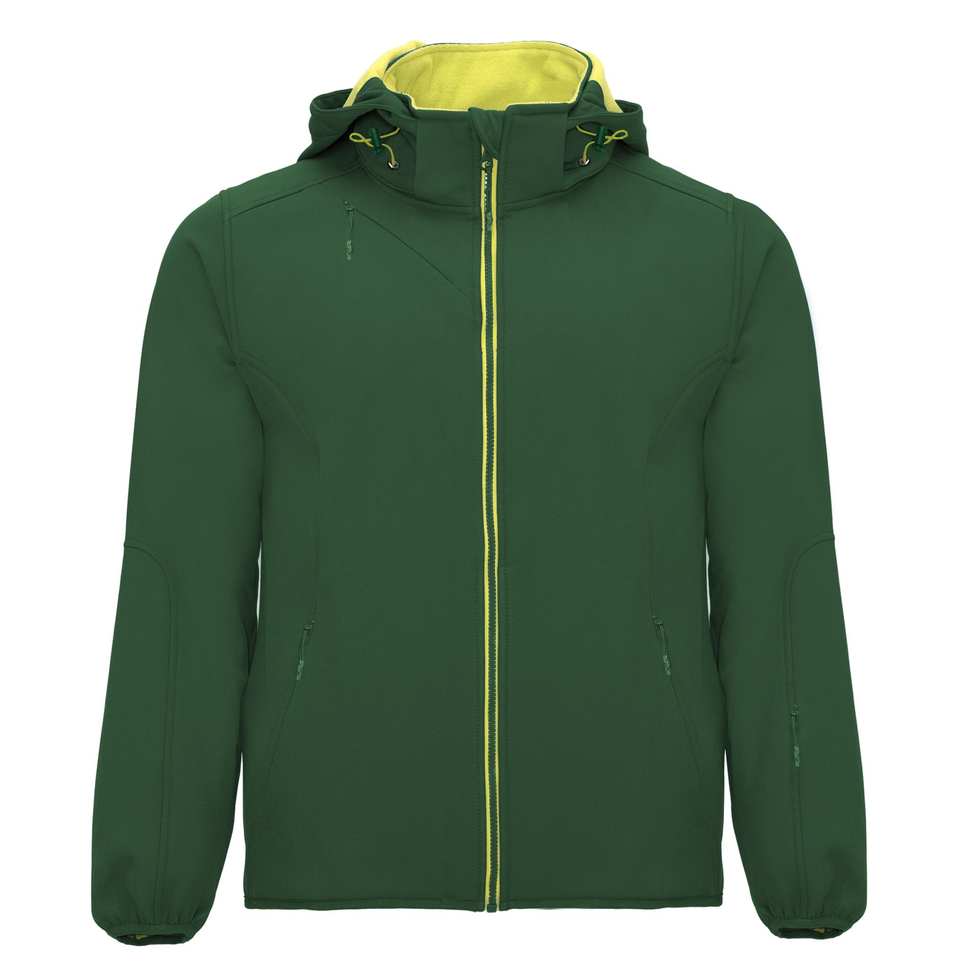 SOFTSHELL Bărbat SIBERIA VERDE STICLĂ LIME PUNCH XS