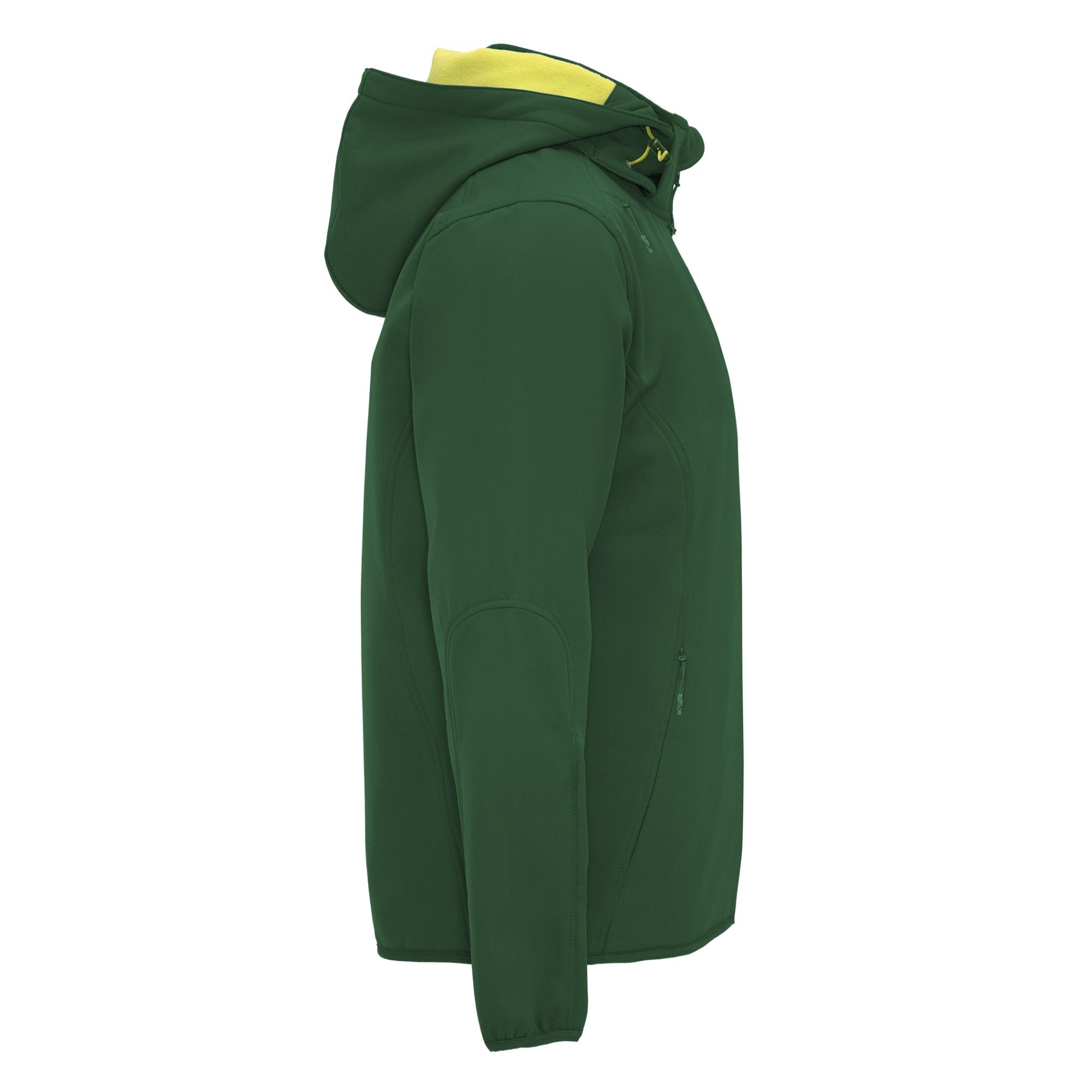 SOFTSHELL Bărbat SIBERIA VERDE STICLĂ LIME PUNCH 3XL