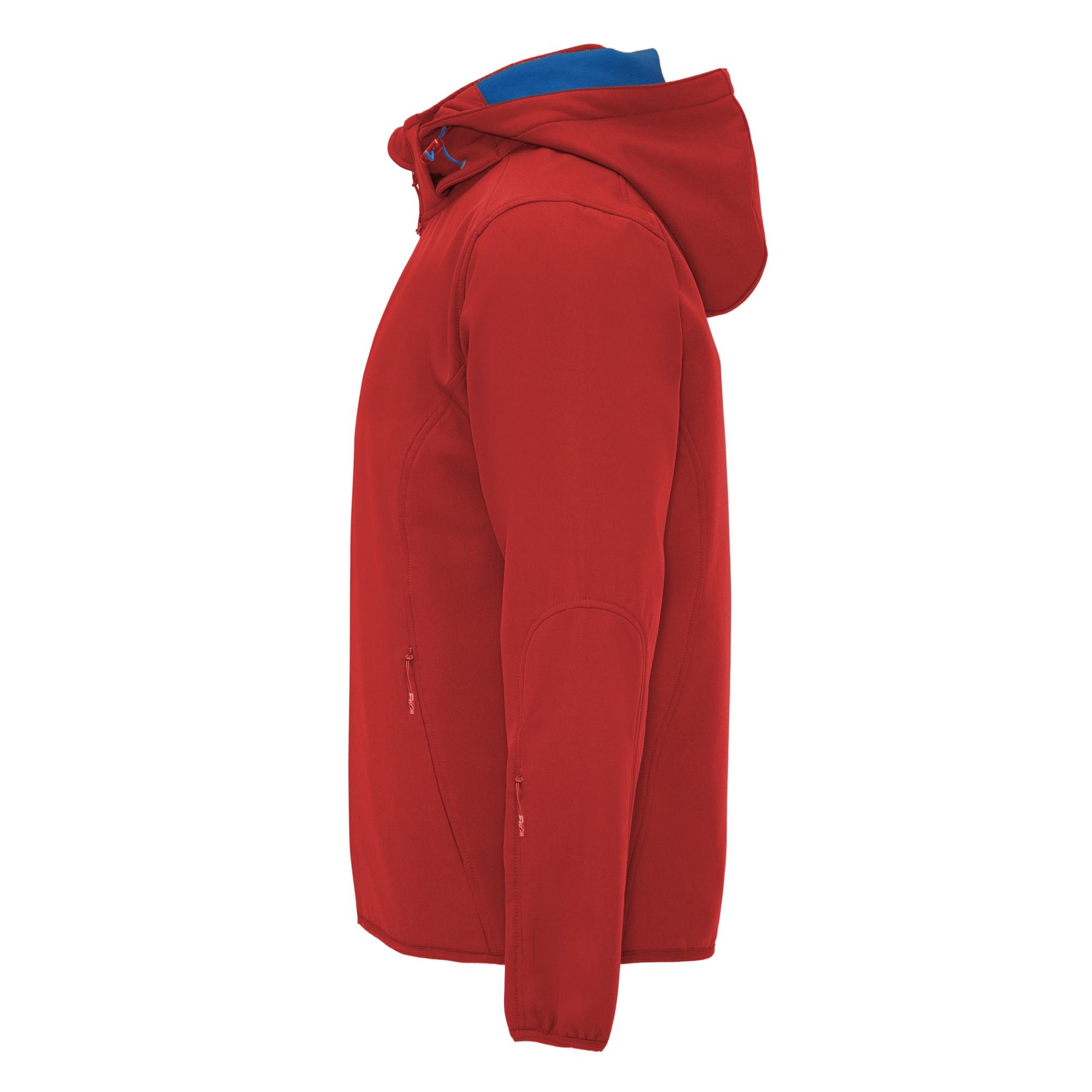 SOFTSHELL Bărbat SIBERIA ROȘU ALBASTRU ROYAL 3XL