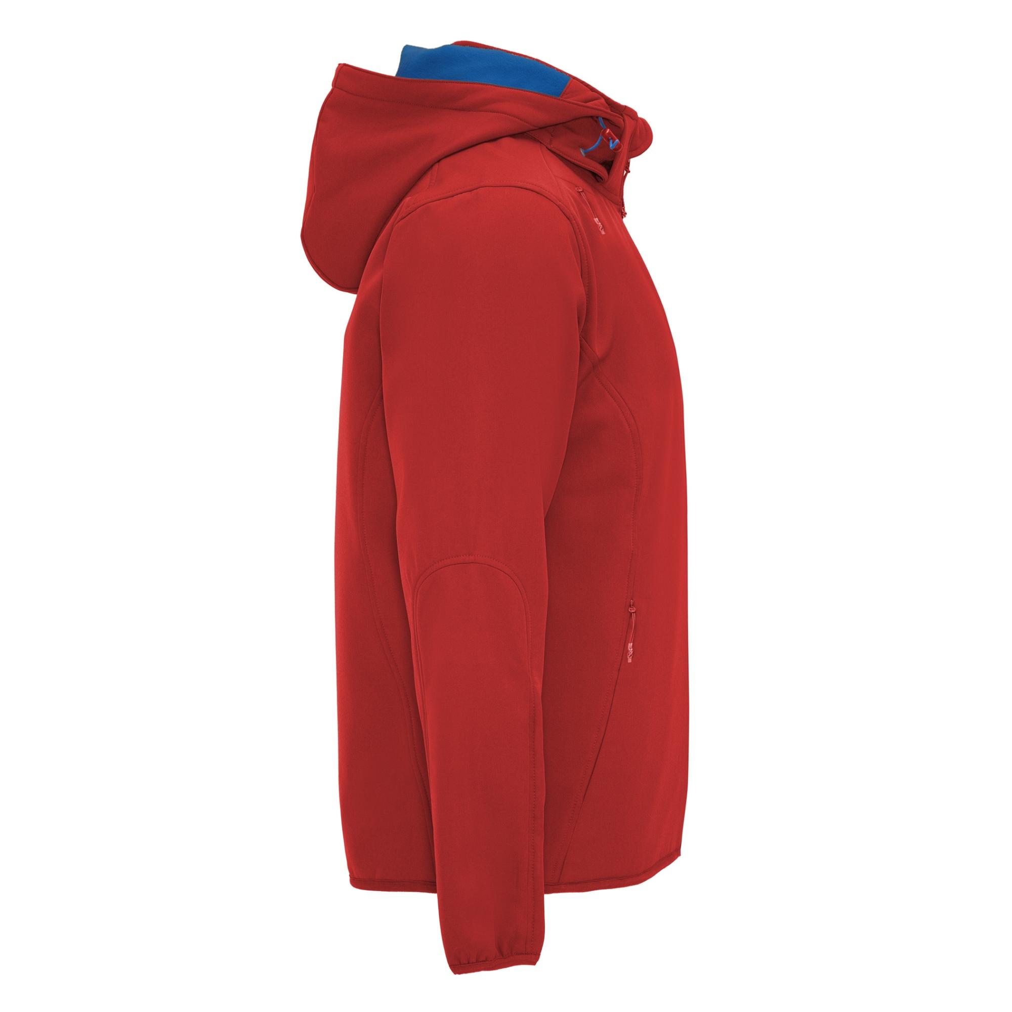 SOFTSHELL Bărbat SIBERIA ROȘU ALBASTRU ROYAL 3XL