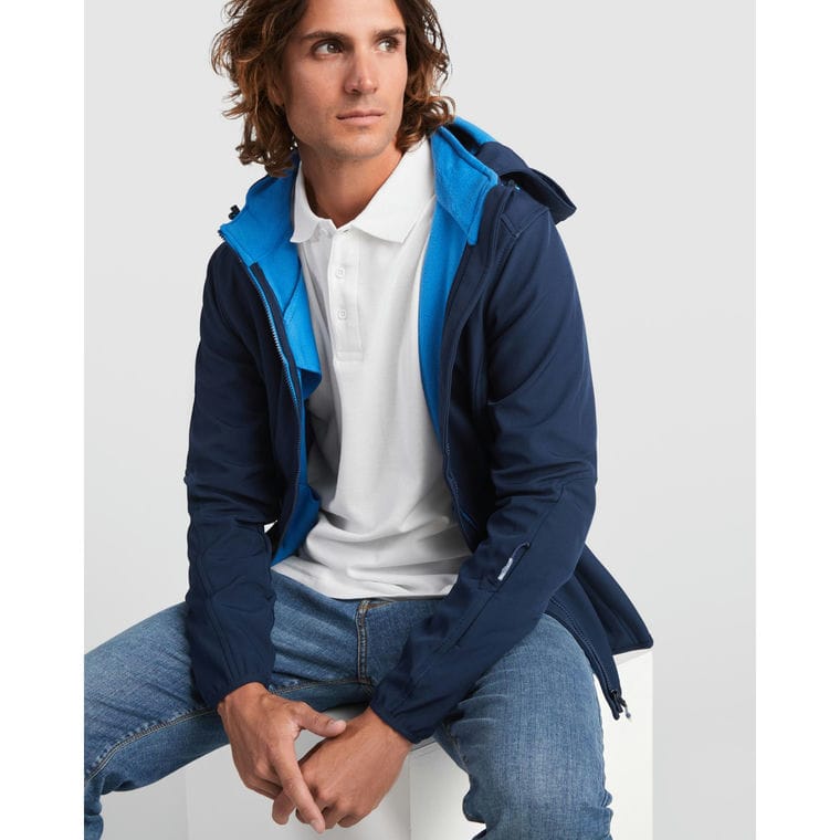 SOFTSHELL Bărbat SIBERIA VERDE STICLĂ XL