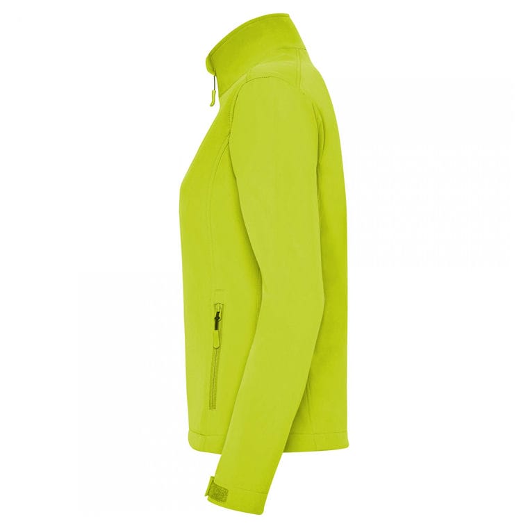 SOFTSHELL Damă NEBRASKA WOMAN LIME PUNCH XXL