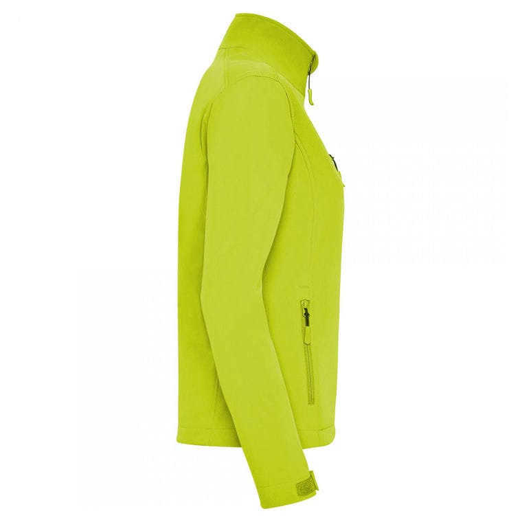 SOFTSHELL Damă NEBRASKA WOMAN LIME PUNCH XXL