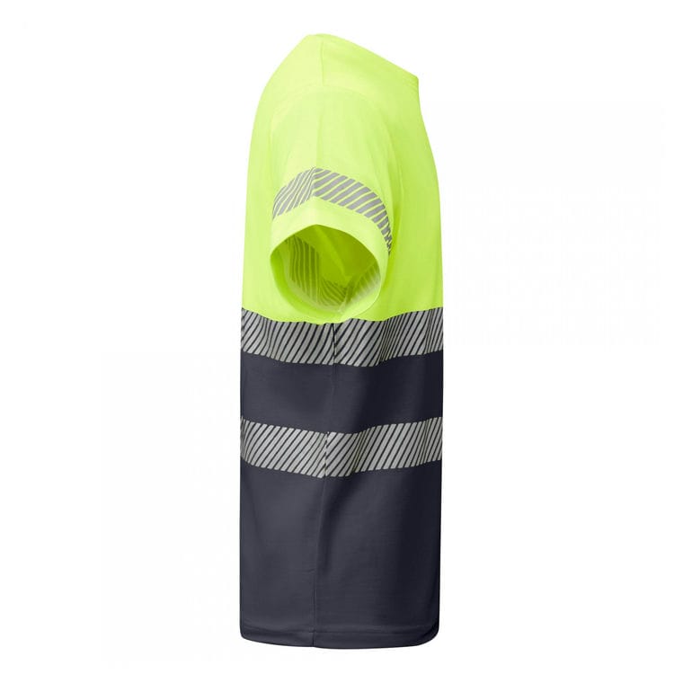 Tricou pentru bărbați TAURI PLUMB / GALBEN XL