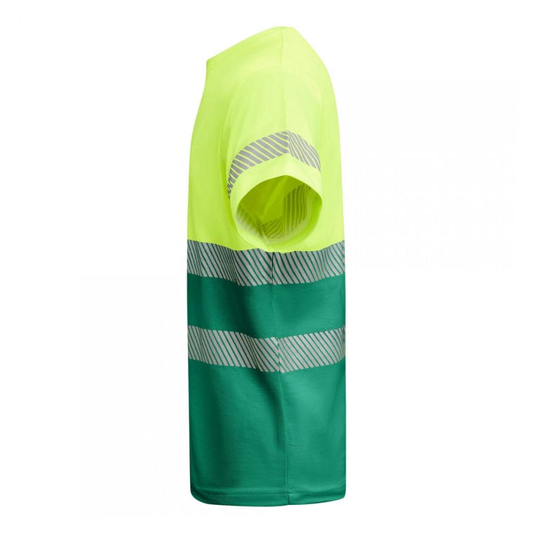 Tricou pentru bărbați TAURI VERDE GRADINA / GALBEN XL