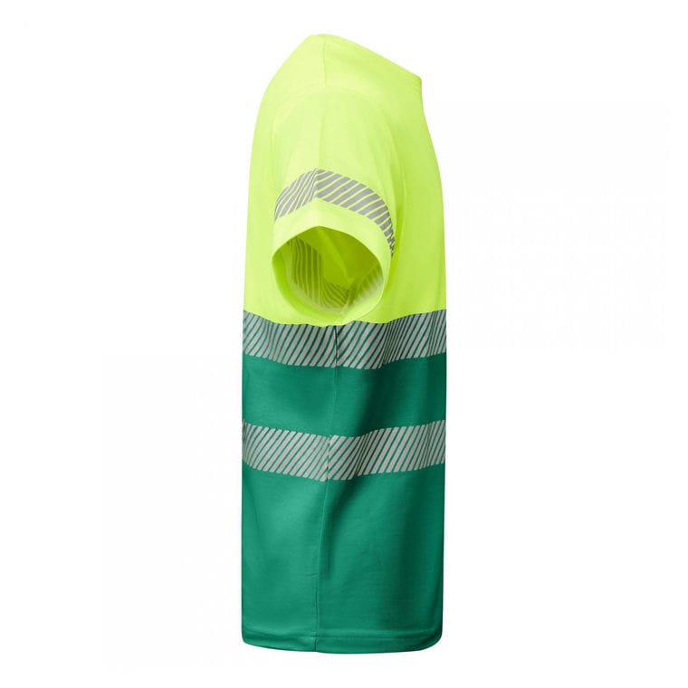 Tricou pentru bărbați TAURI VERDE GRADINA / GALBEN XL
