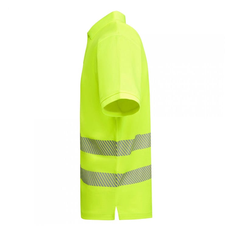 Tricou polo pentru bărbați ATRIO GALBEN FLUORESCENT 3XL