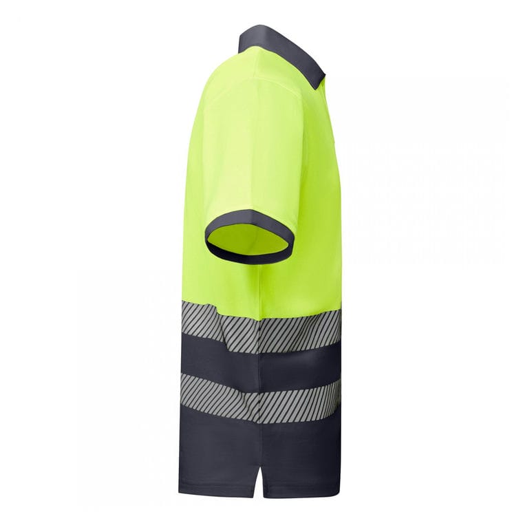 Tricou polo pentru bărbați ATRIO PLUMB / GALBEN XXL