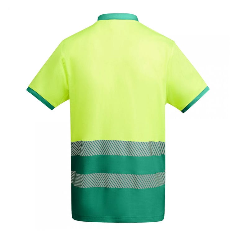 Tricou polo pentru bărbați ATRIO VERDE GRADINA / GALBEN 3XL