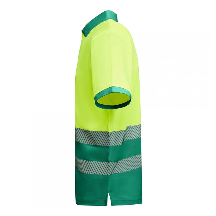 Tricou polo pentru bărbați ATRIO VERDE GRADINA / GALBEN 3XL