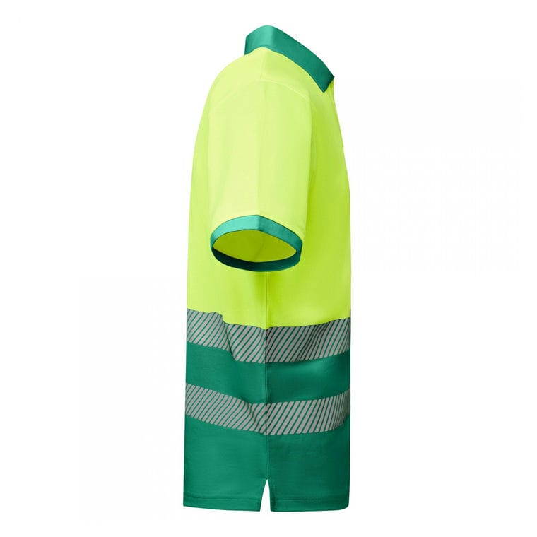 Tricou polo pentru bărbați ATRIO VERDE GRADINA / GALBEN 3XL