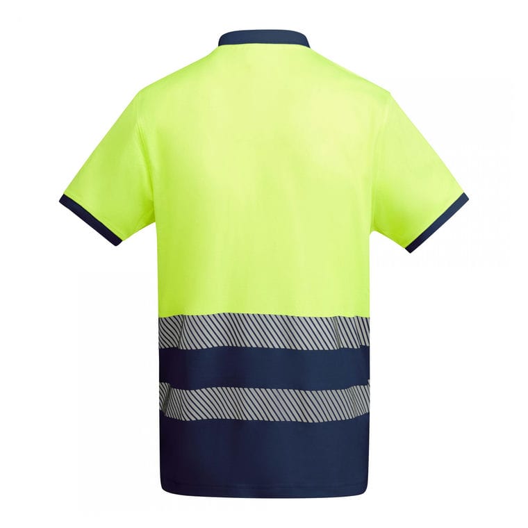 Tricou polo pentru bărbați ATRIO BLEUMARIN / GALBEN 3XL