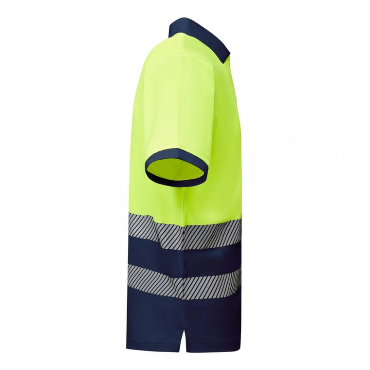 Tricou polo pentru bărbați ATRIO BLEUMARIN / GALBEN L