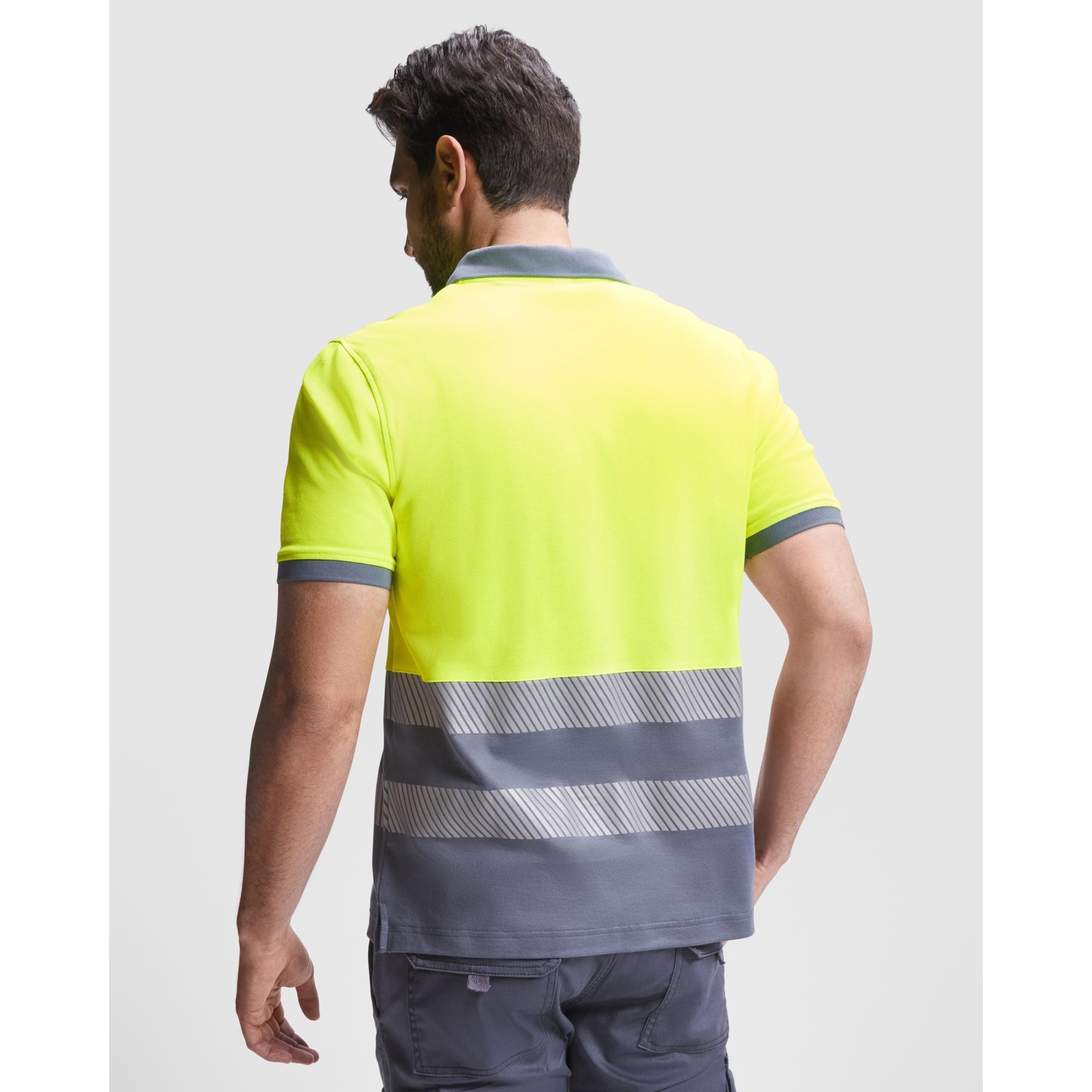 Tricou polo pentru bărbați ATRIO BLEUMARIN / GALBEN L