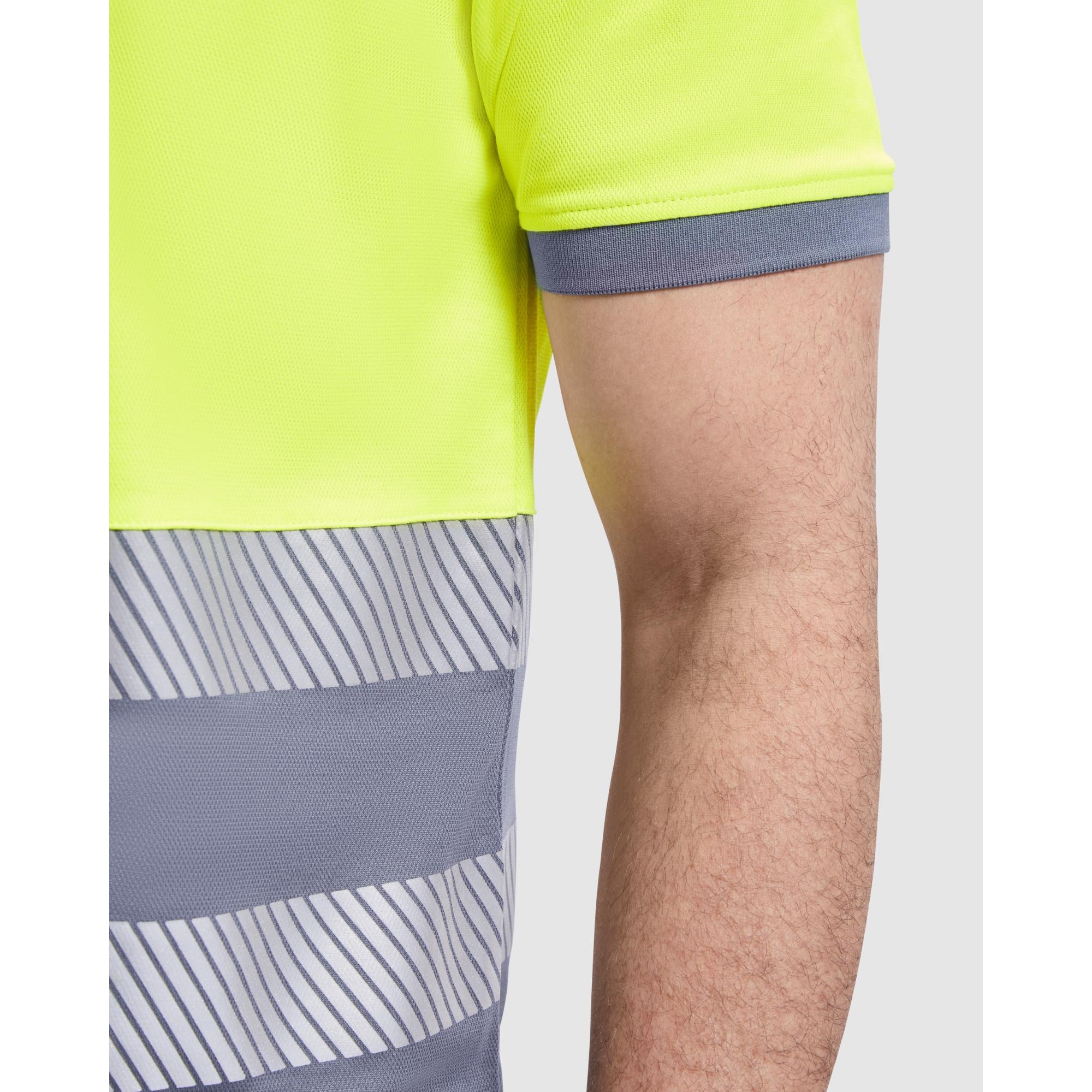 Tricou polo pentru bărbați ATRIO BLEUMARIN / GALBEN L