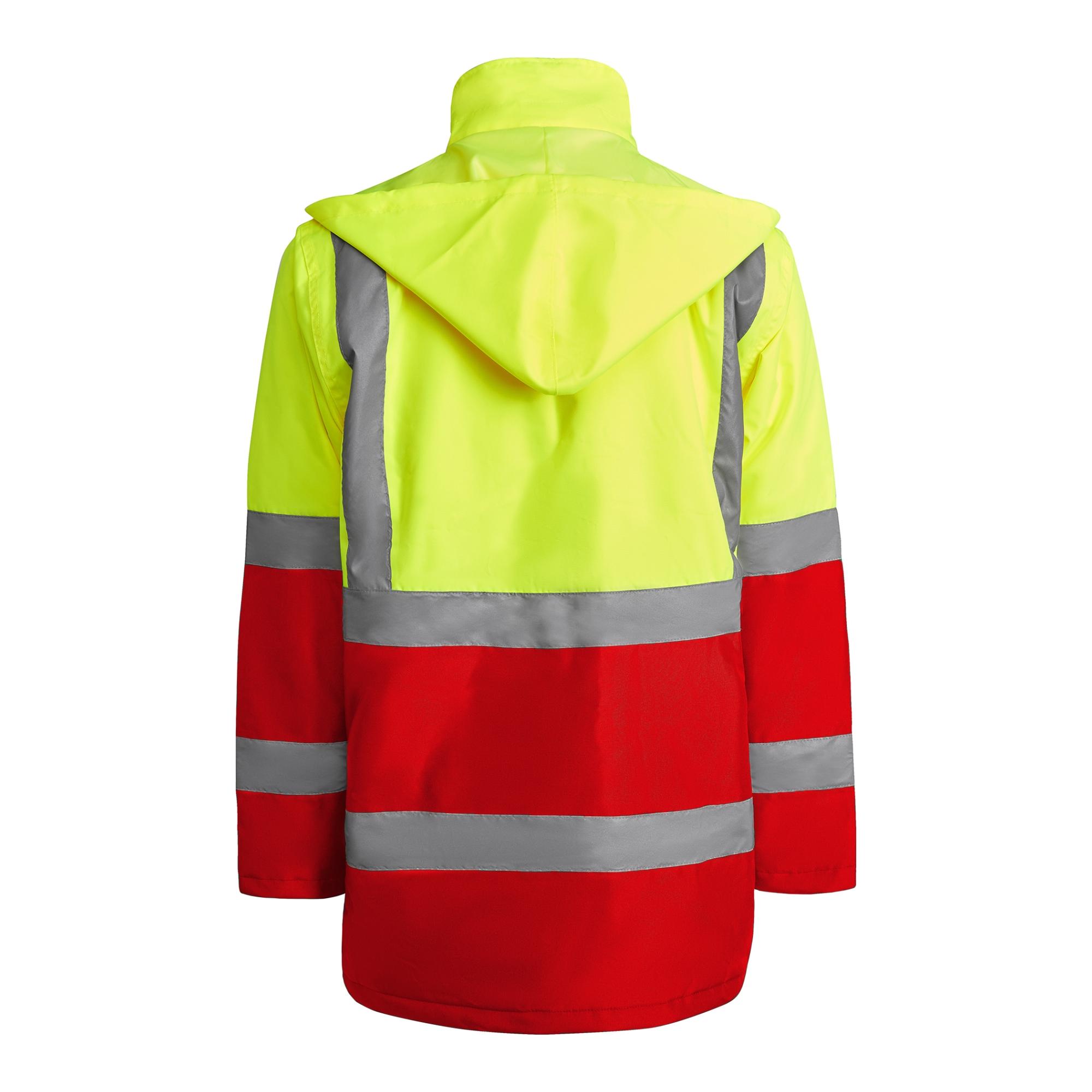 Geacă parka pentru bărbați MERAK ROJO LABORAL GALBEN FLUORESCENT M