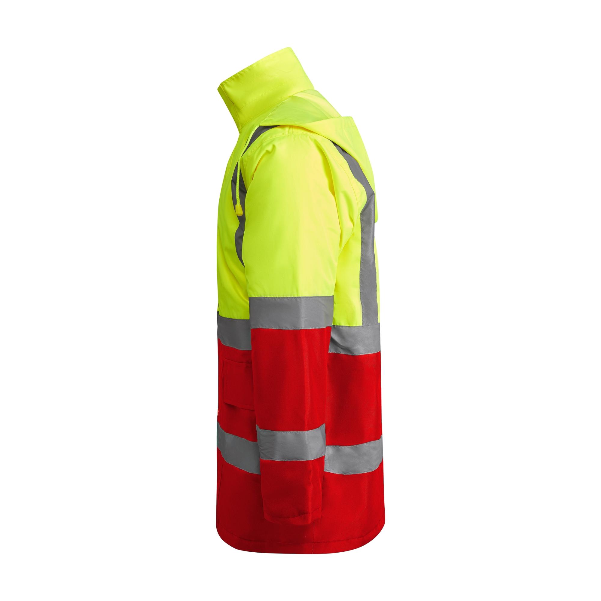 Geacă parka pentru bărbați MERAK ROJO LABORAL GALBEN FLUORESCENT M