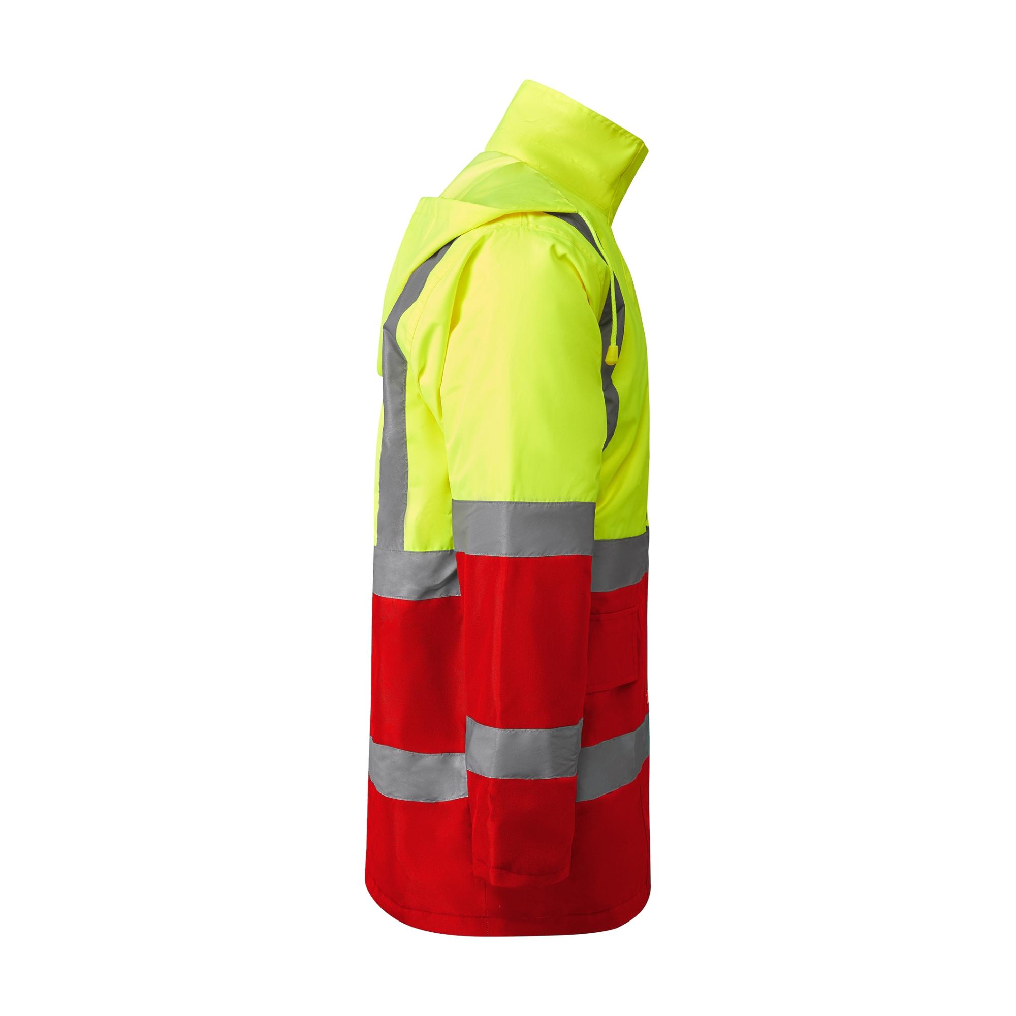 Geacă parka pentru bărbați MERAK ROJO LABORAL GALBEN FLUORESCENT M
