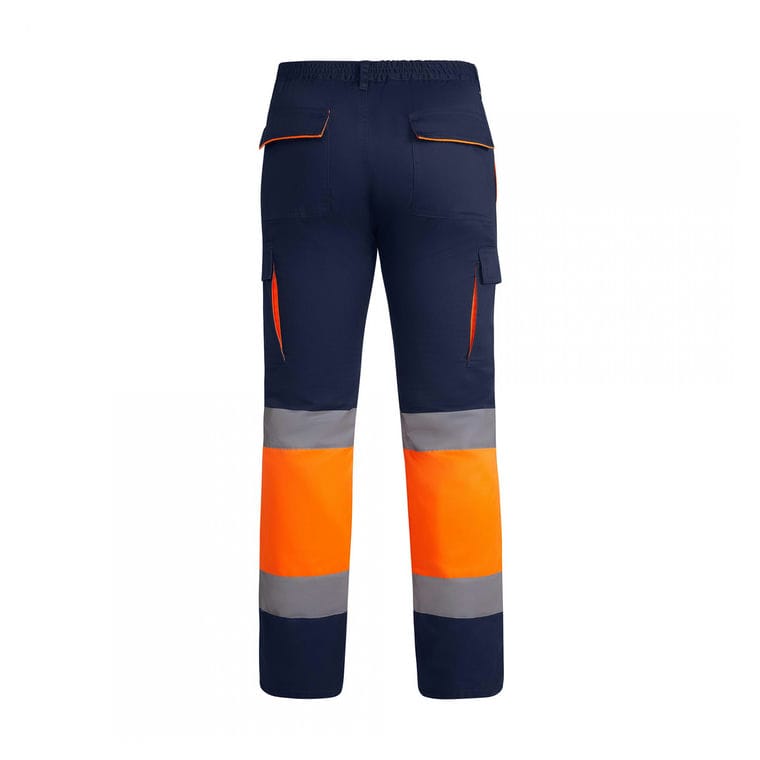 Pantaloni pentru bărbați ENIX BLEUMARIN / PORTOCALIU 46