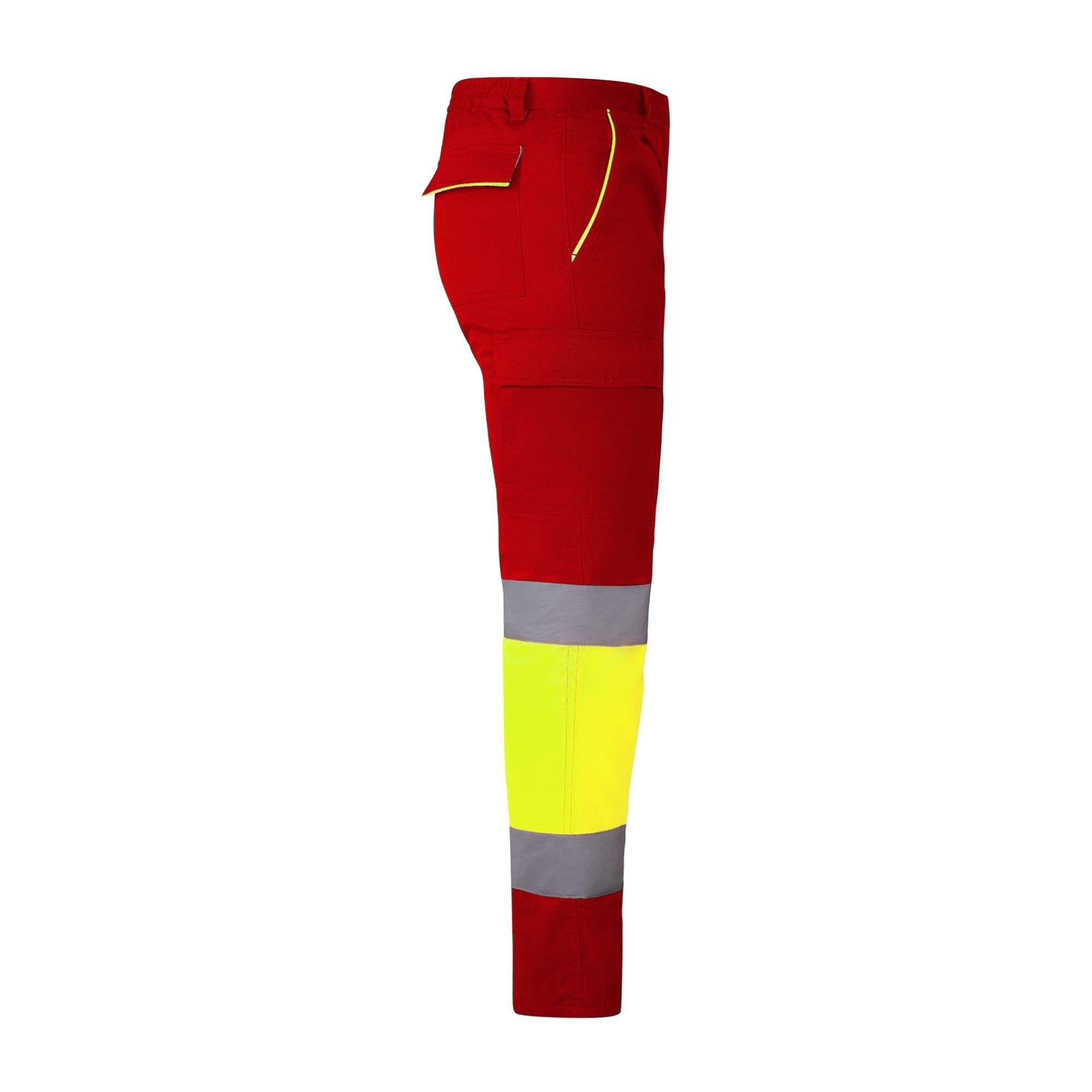 Pantaloni pentru bărbați ENIX ROJO LABORAL GALBEN FLUORESCENT 42