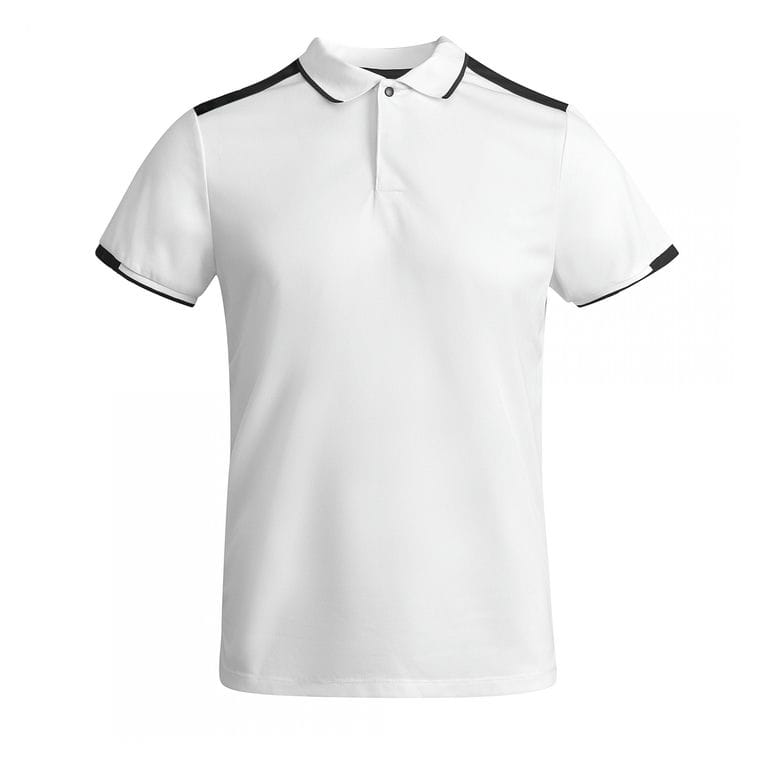 Tricou polo pentru bărbați TAMIL ALB
