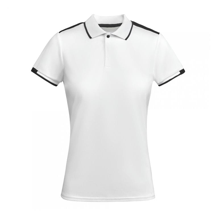 Tricou polo pentru femei TAMIL WOMAN ALB