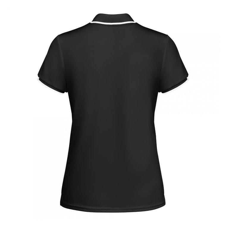 Tricou polo pentru femei TAMIL WOMAN NEGRU L