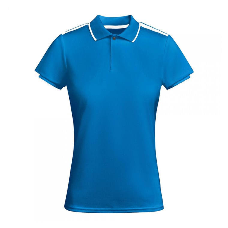Tricou polo pentru femei TAMIL WOMAN ALBASTRU ROYAL