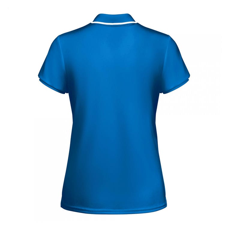 Tricou polo pentru femei TAMIL WOMAN ALBASTRU ROYAL L