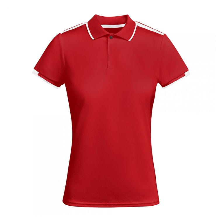 Tricou polo pentru femei TAMIL WOMAN ROȘU