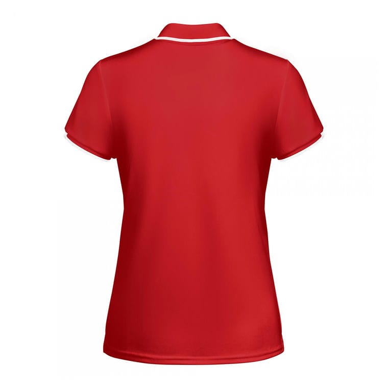 Tricou polo pentru femei TAMIL WOMAN ROȘU L