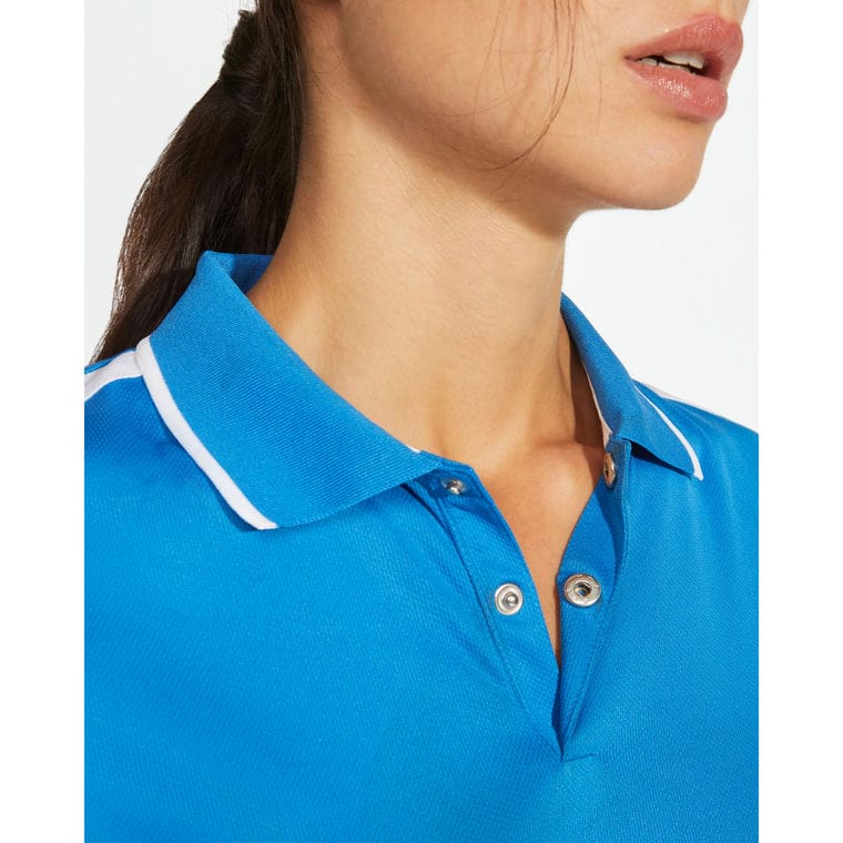Tricou polo pentru femei TAMIL WOMAN ROȘU L