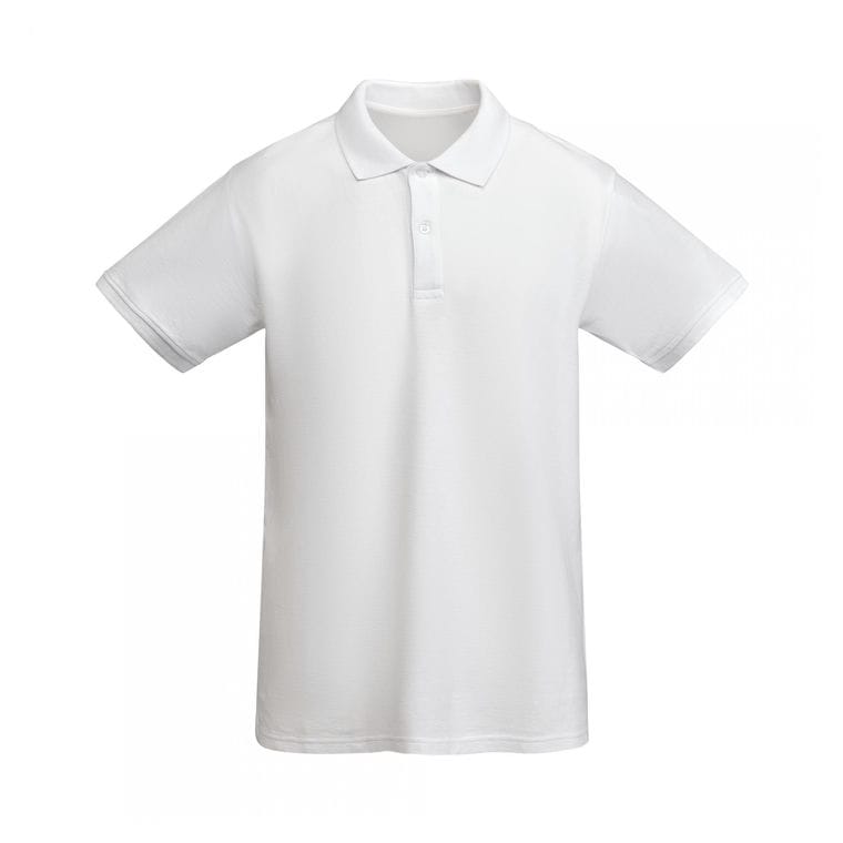 Tricou polo pentru bărbați PRINCE ALB
