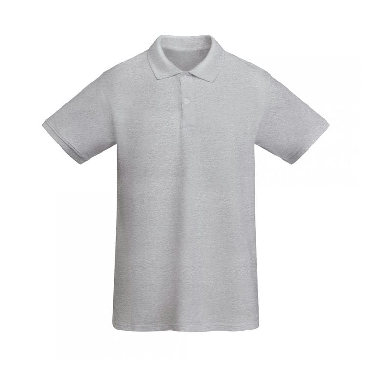 Tricou polo pentru bărbați PRINCE GRI MELANJ