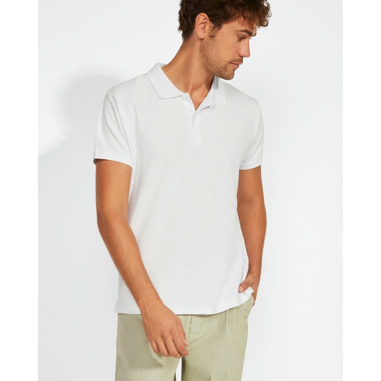 Tricou polo pentru bărbați PRINCE GRI MELANJ L