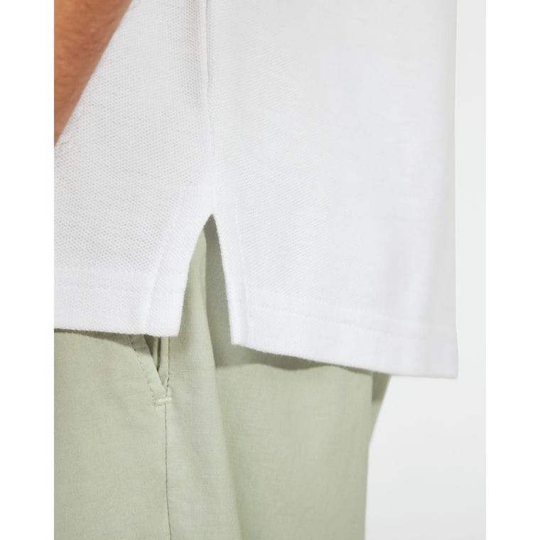 Tricou polo pentru bărbați PRINCE GRI MELANJ L